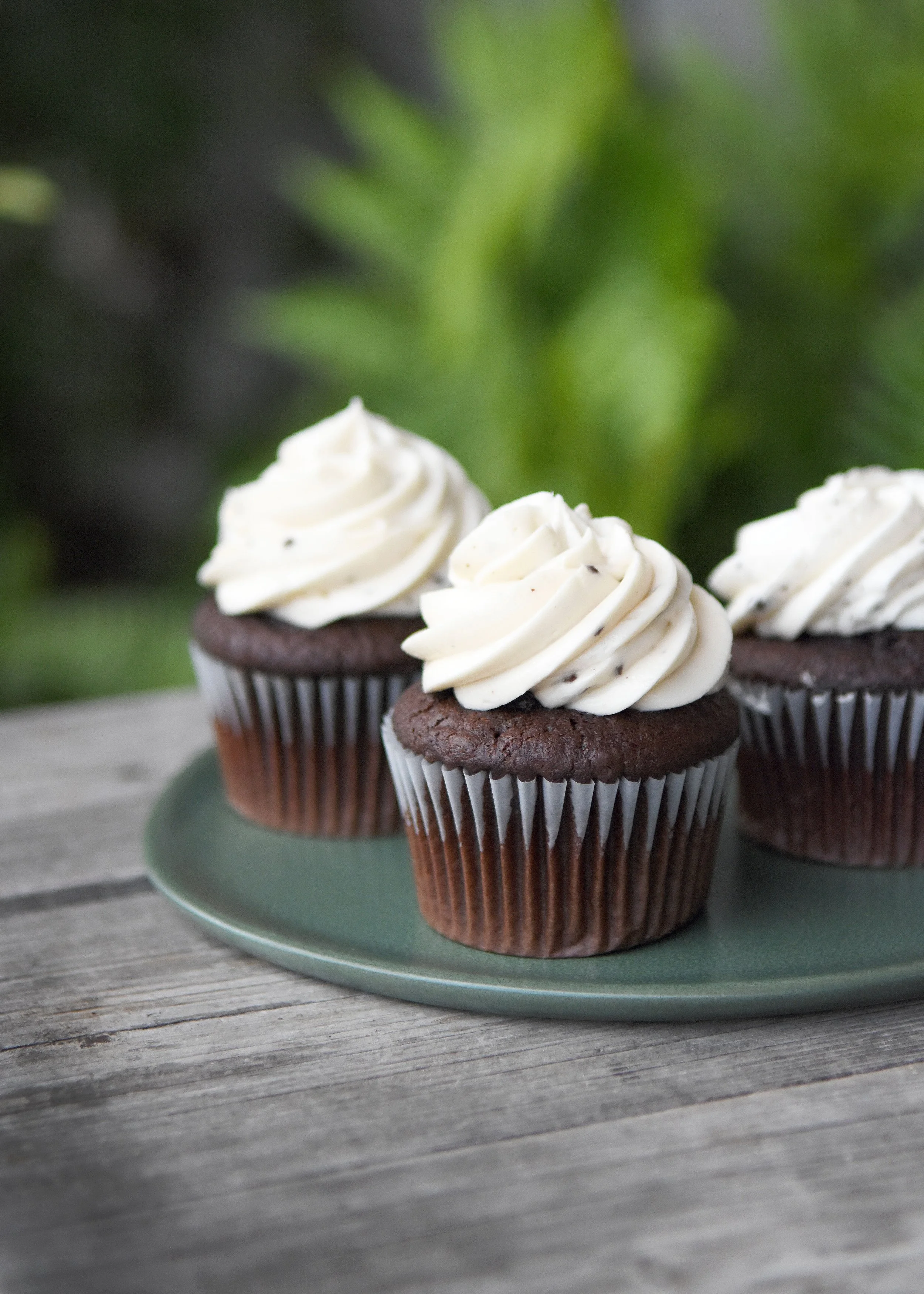 Chocolate Mint Cupcake
