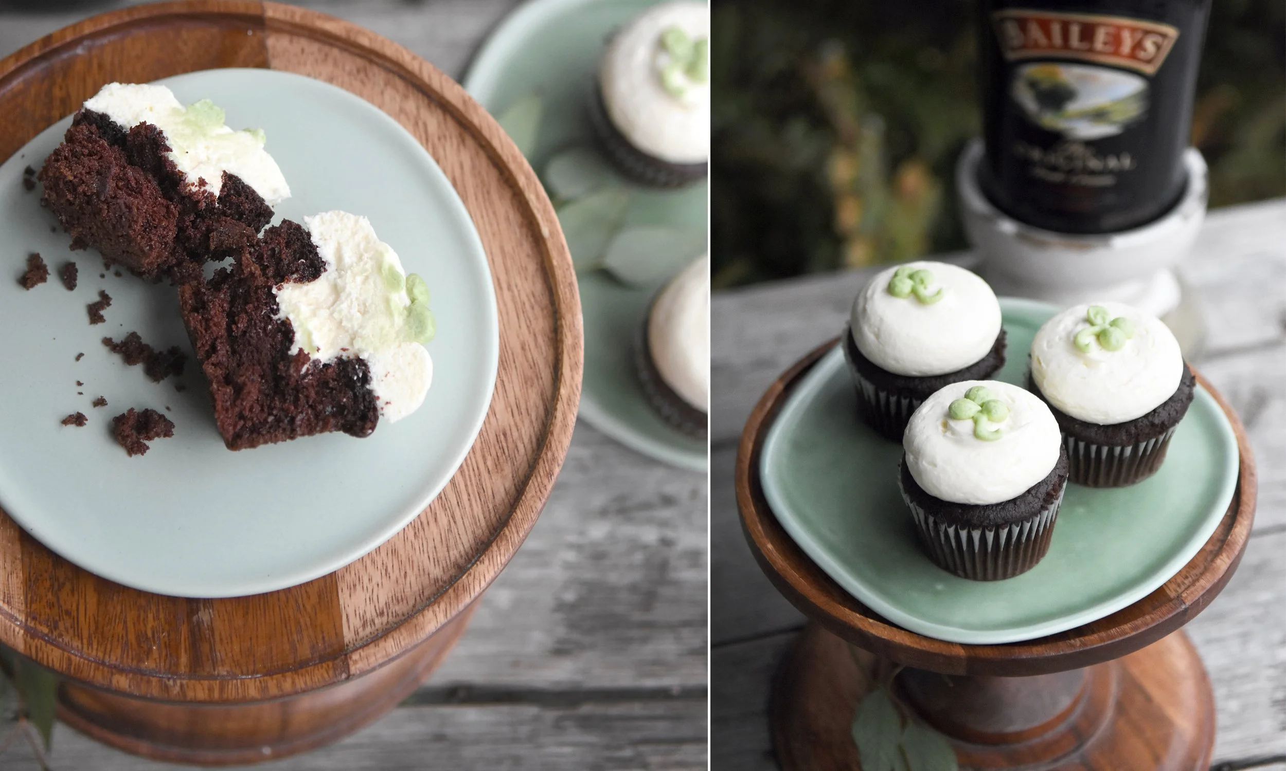 Bailey's Irish Cream Artisan Cupcake