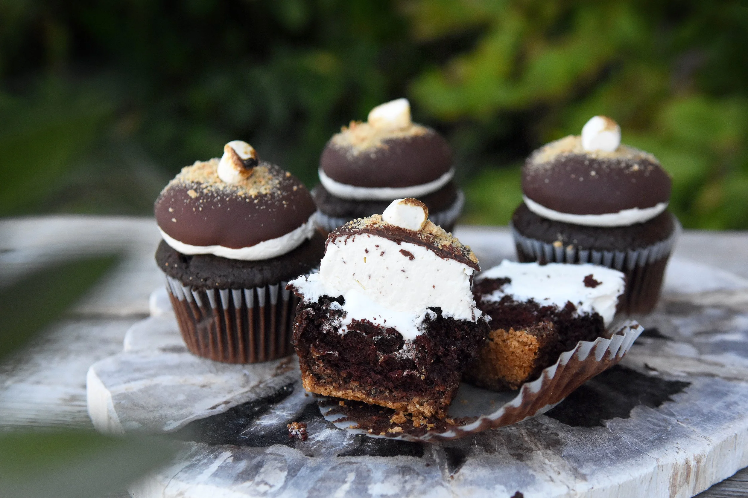 S'mores Artisan Cupcake