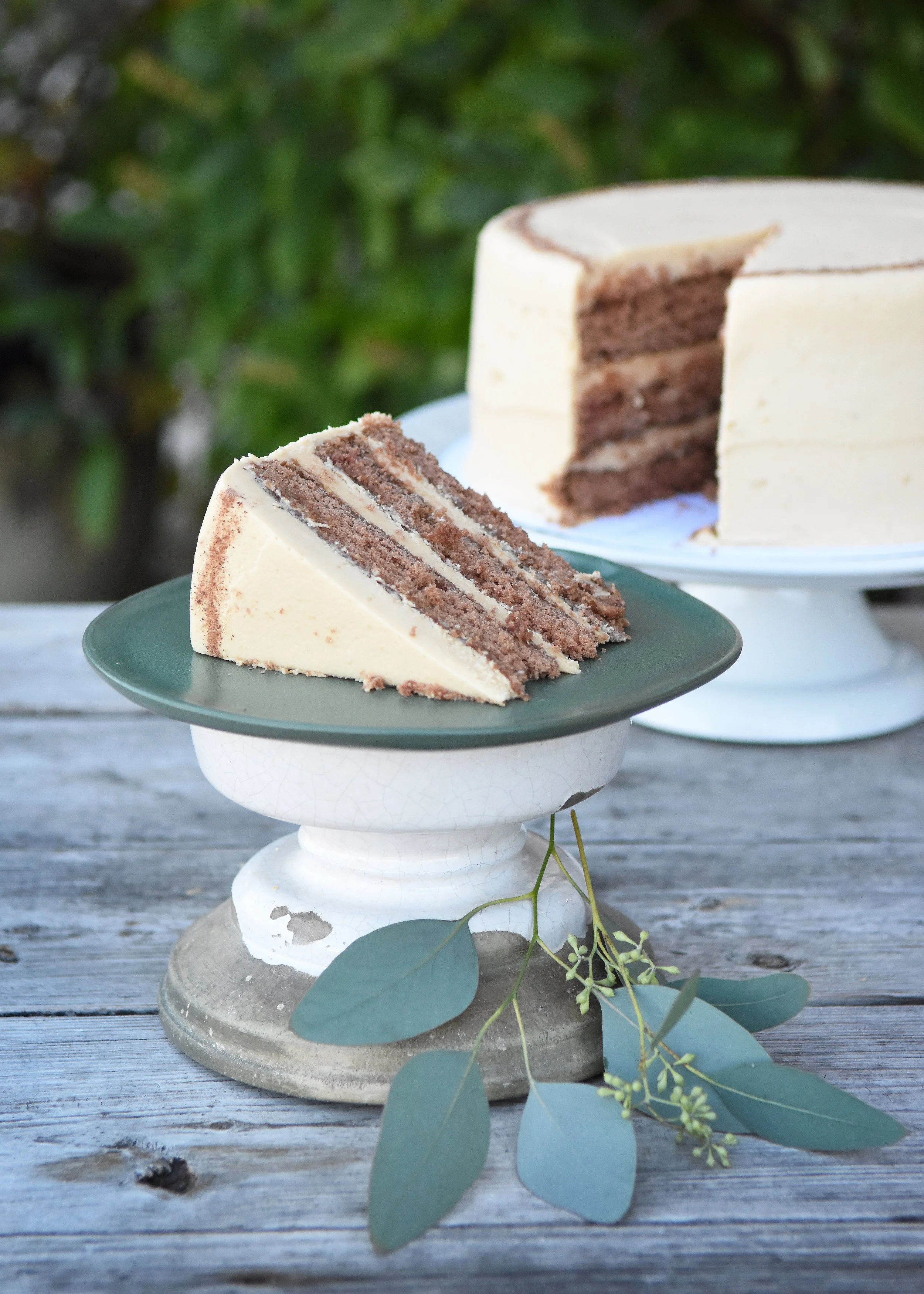 Brown Stone Front Cake