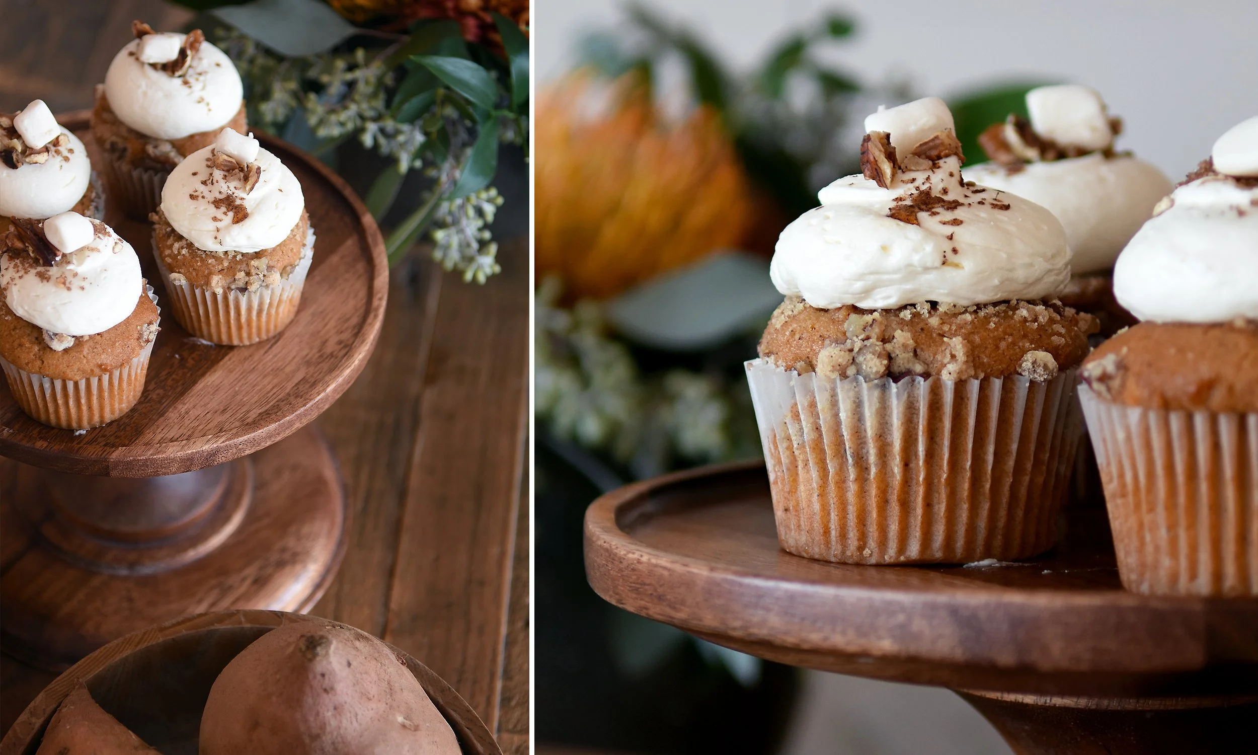 Sweet Potato Artisan Cupcake