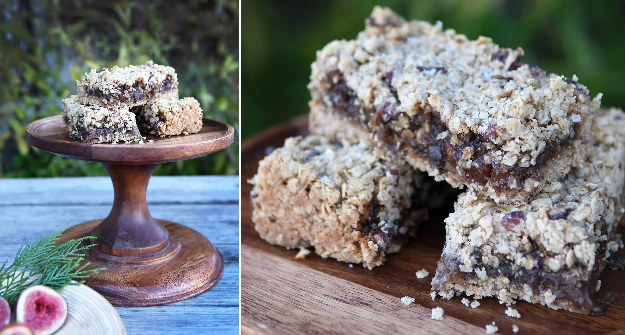 Vegan Fig Crumble Bar