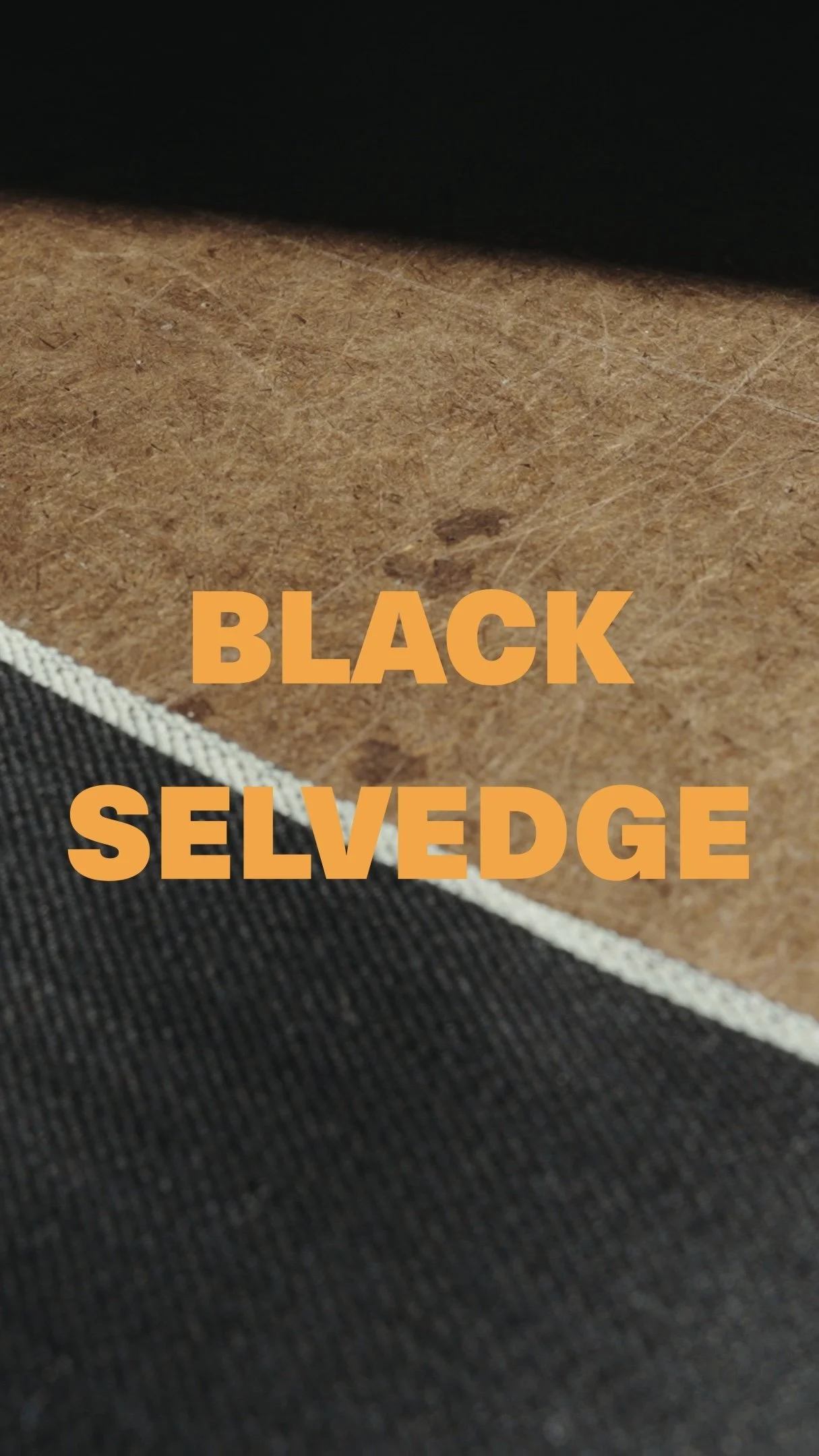 Black White Oak Selvedge