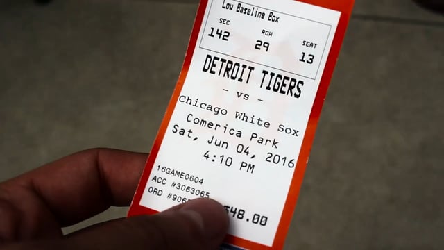 Tigers vs Sox (2016)