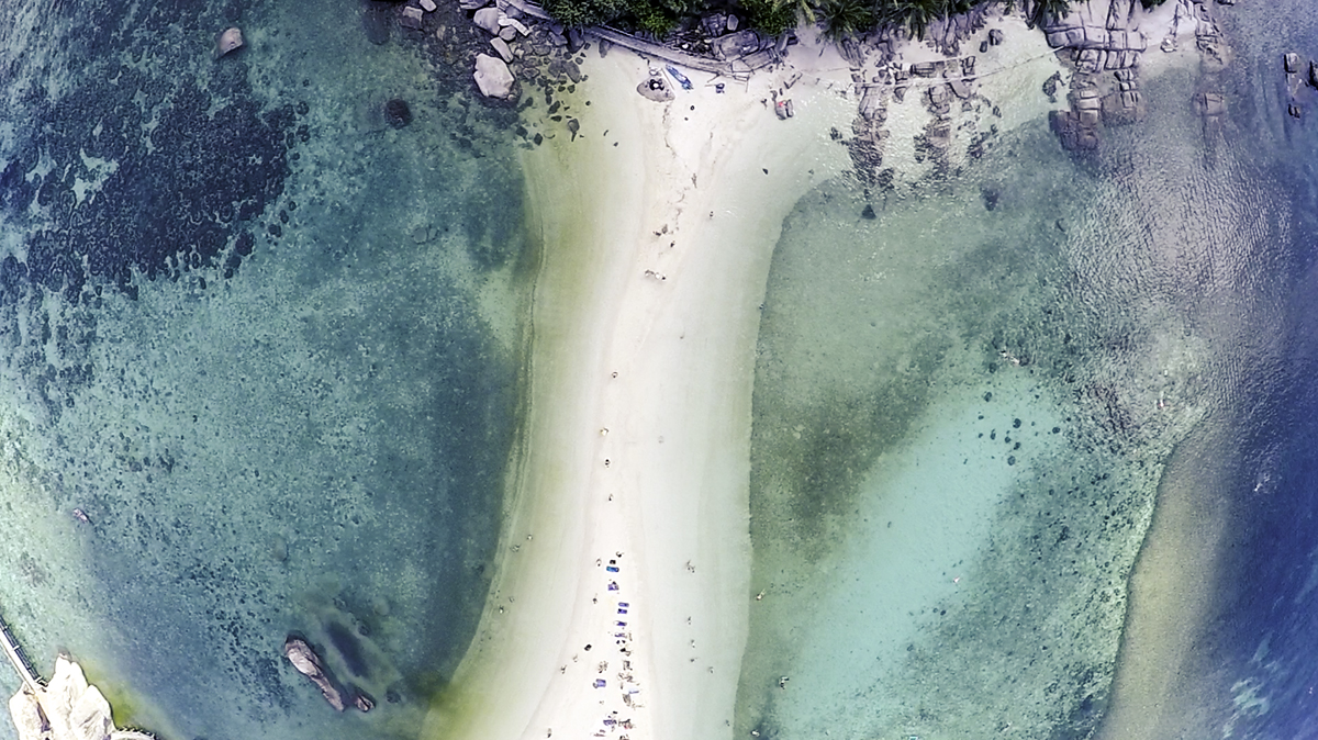 Nang Yuan from above shot on a GoPro Hero 4 with a DJI Phantom 2 drone