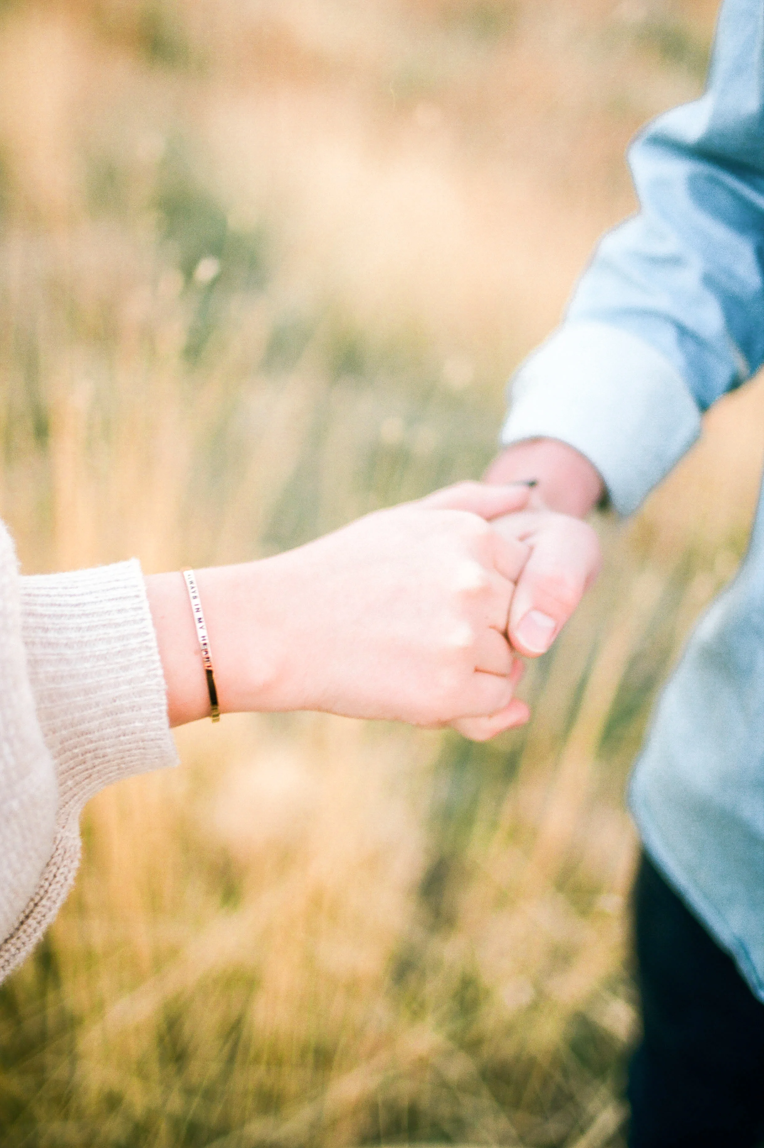 This bracelet, which I got more than a year before my miscarriage, means so much to me now. What I used to wear around my wrist to remind me of my brother, Cooper, I now wear around my wrist to remind me of my baby too. "Always in my heart."