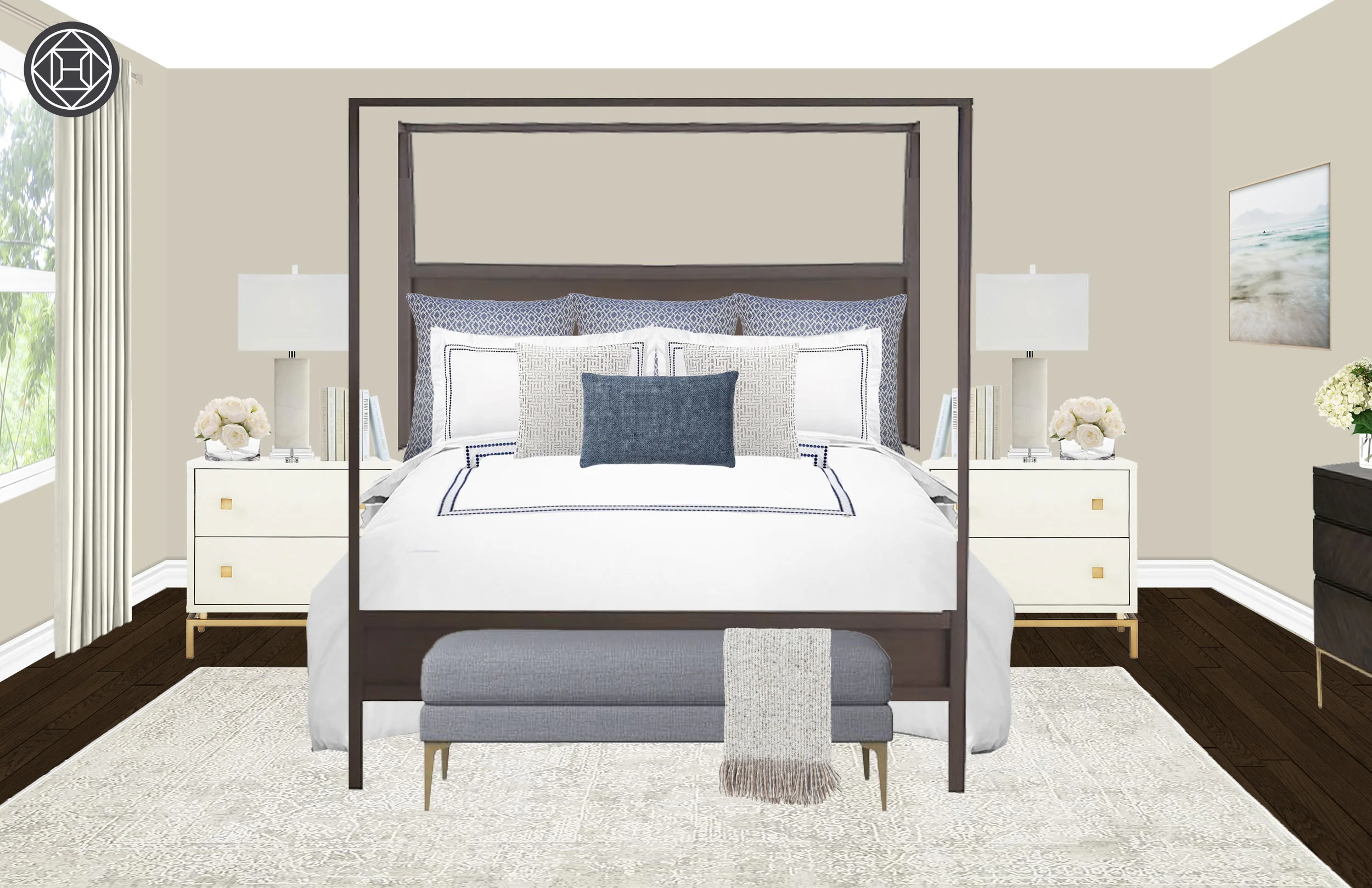 CONTEMPORARY MASTER BEDROOM | SILICON VALLEY