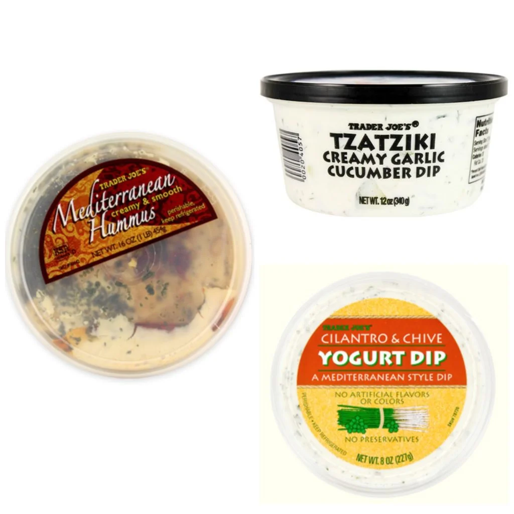 Mediterranean Dips at Trader Joe's