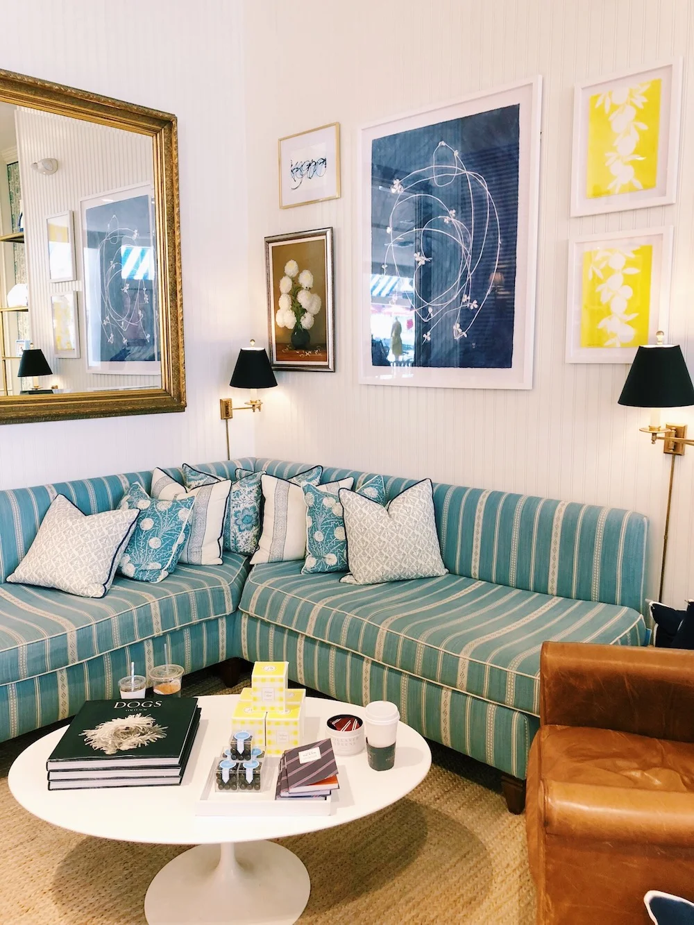 Southern seating in shop