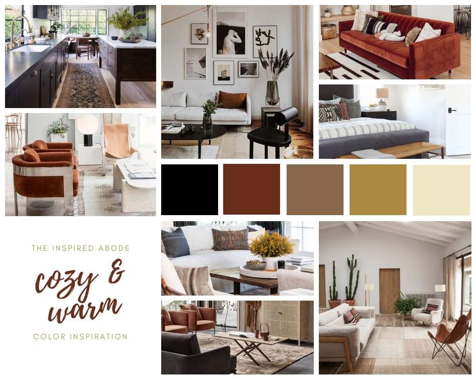 Cozy Warm Home Décor Inspiration The Inspired Abode - Warm Home Decor