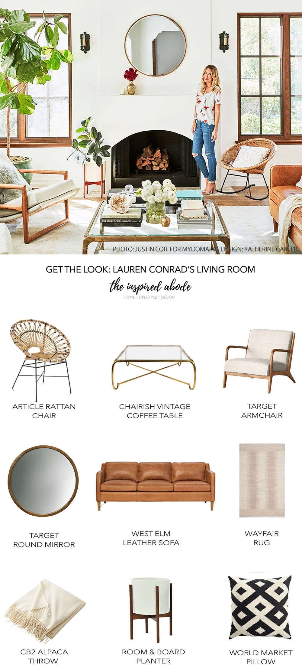 Get the Look Lauren Conrad's CaliforniaCool Living Room — The