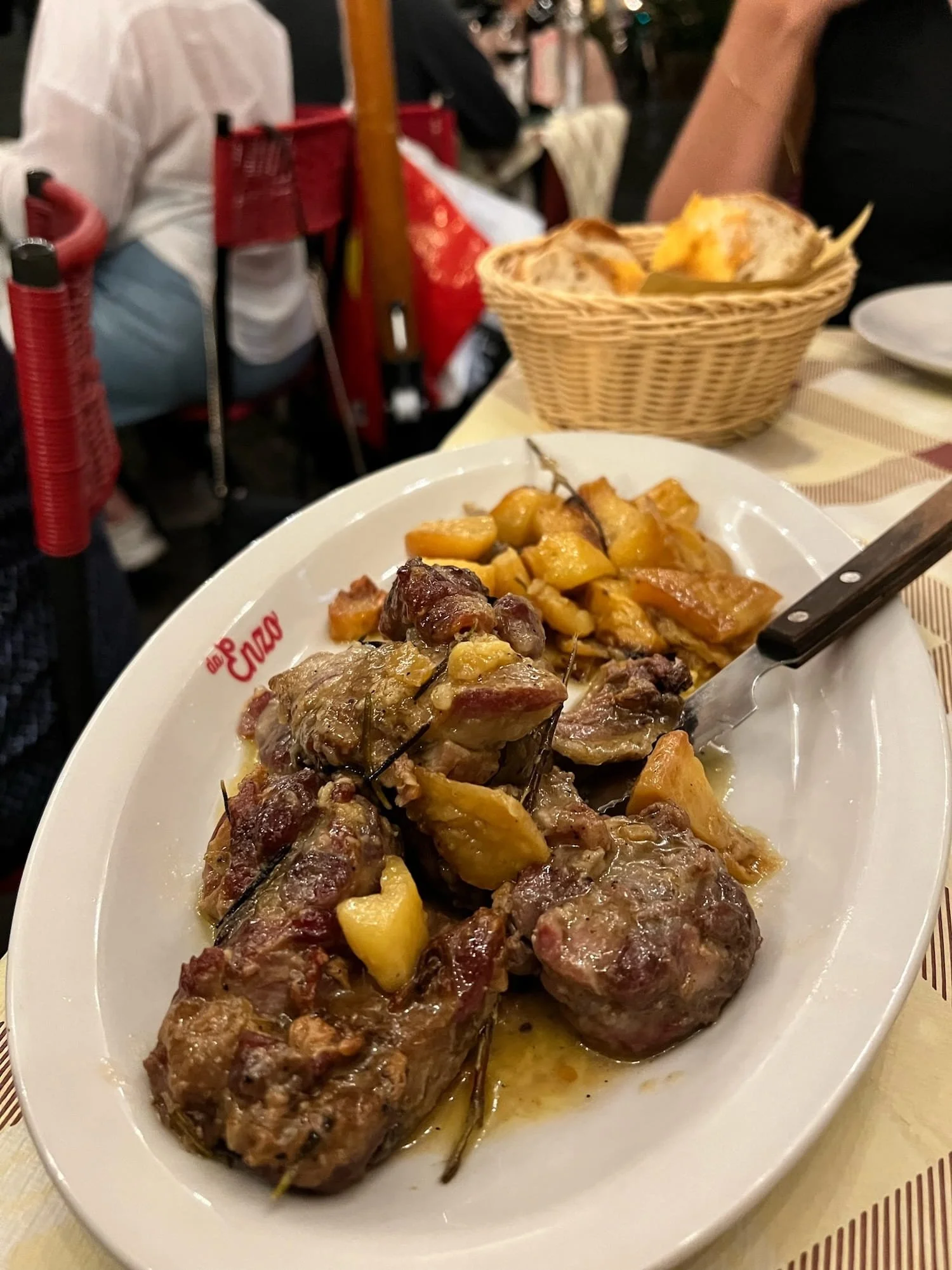 da enzo al 29 in rome italy steak and potatoes special