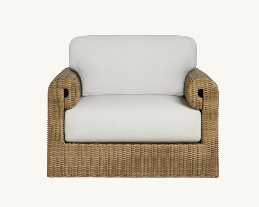 lulu and georgia spring outdoor collection balla outdoor swivel accent chair