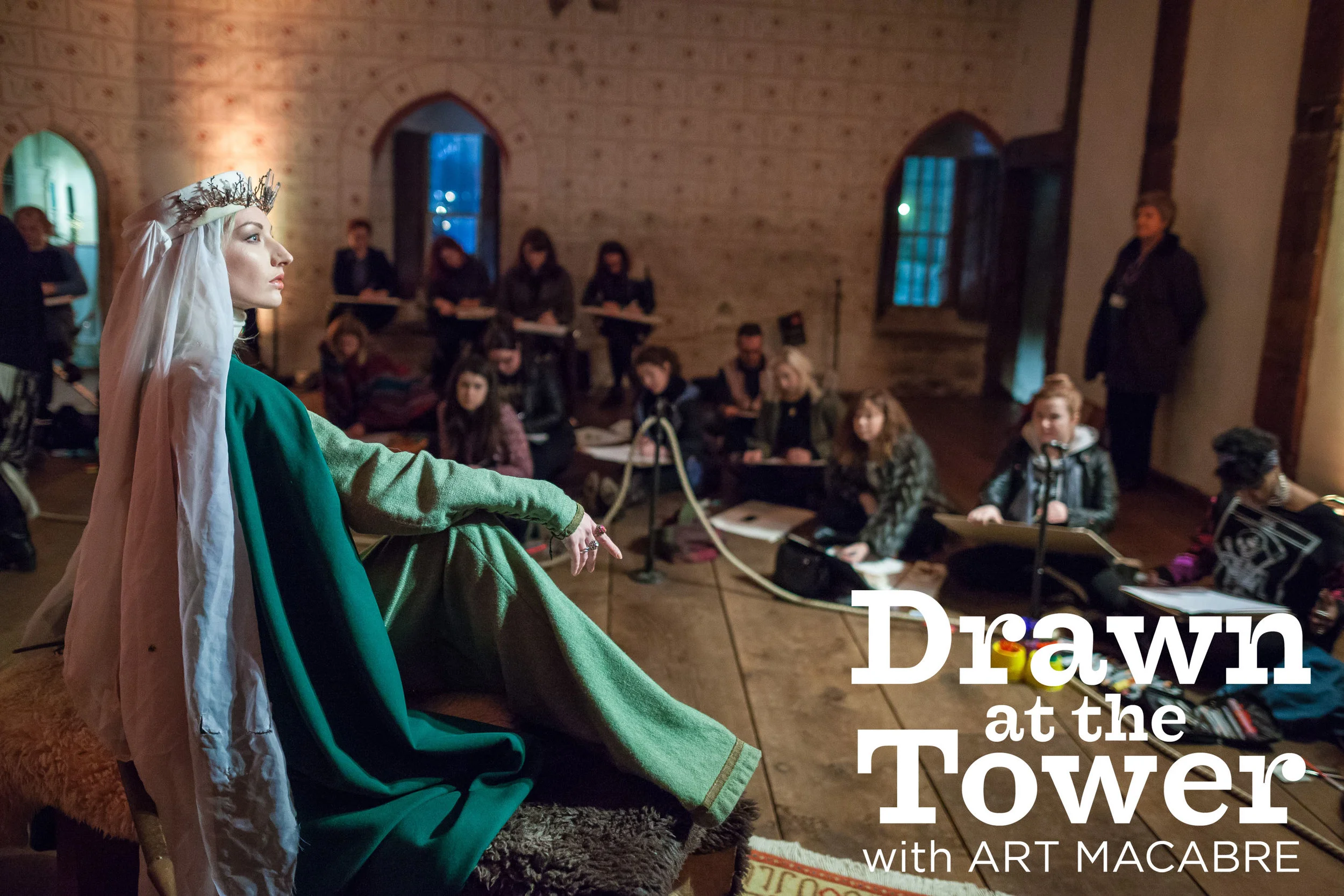 iVisit.... Drawn @ the Tower with Art Macabre — iVisit London