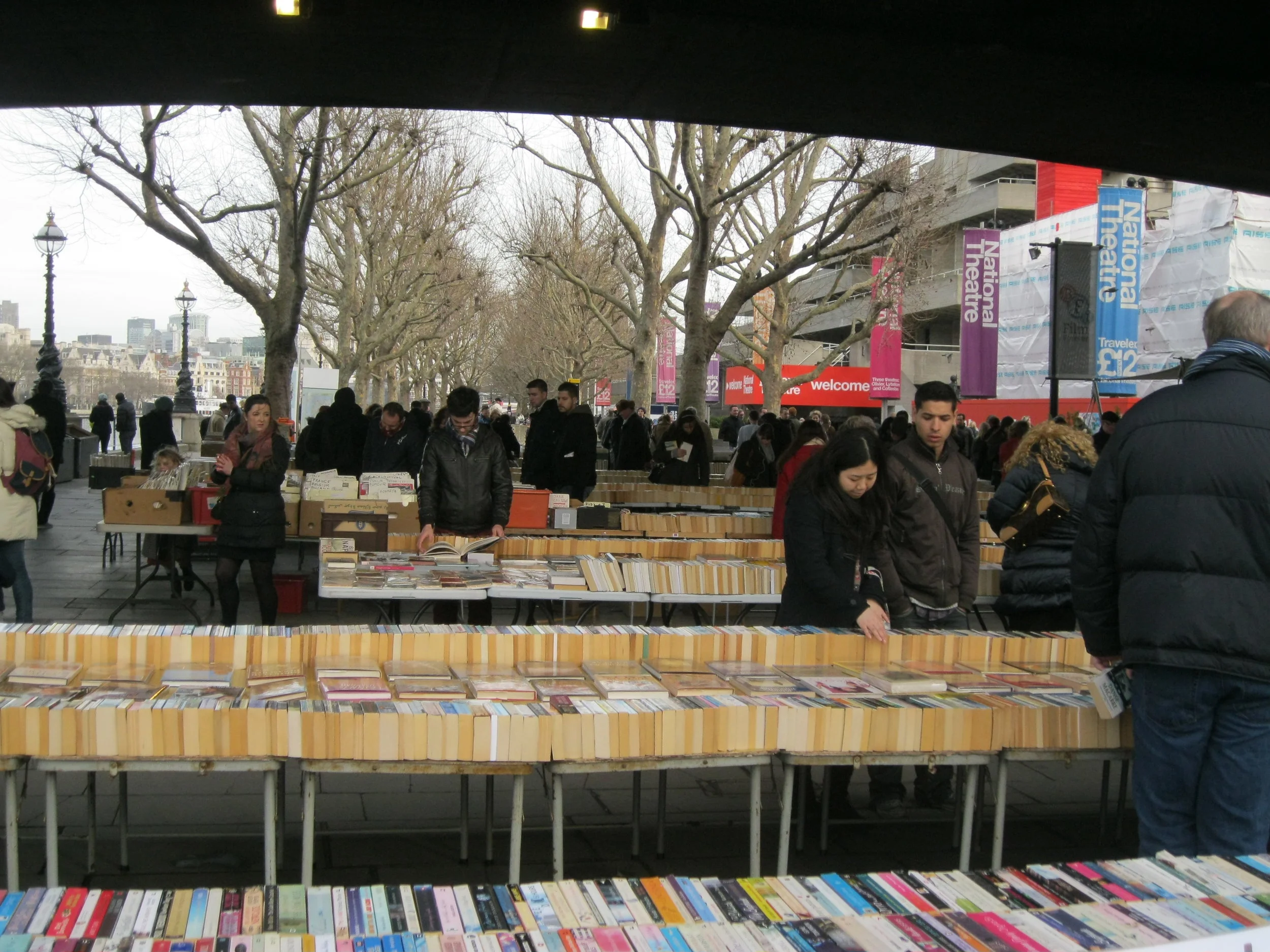 iVisit.... Southbank Book Market