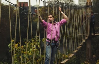 iVisit....Go Ape Battersea Park 