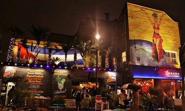 iVisit.... Bar Cubana on Cuban Independence Day