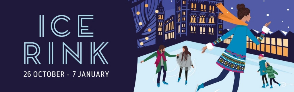 iVisit.... Ice Rink @ National History Museum