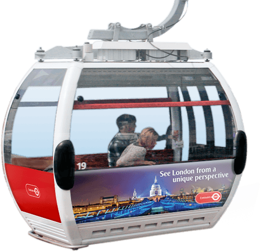 iVisit.... The Emirates Air Line Cable Car