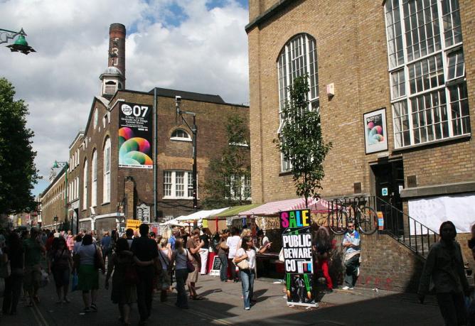 iVisit.... Brick Lane Market