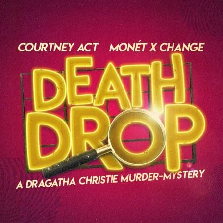 iVisit...  Death Drop: A Dragatha Christie Murder-Mystery