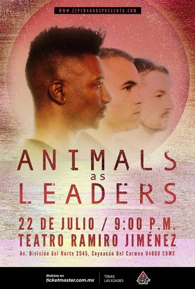 EL METAL PROGRESIVO DE  ANIMALS AS LEADERS VUELVE A CDMX