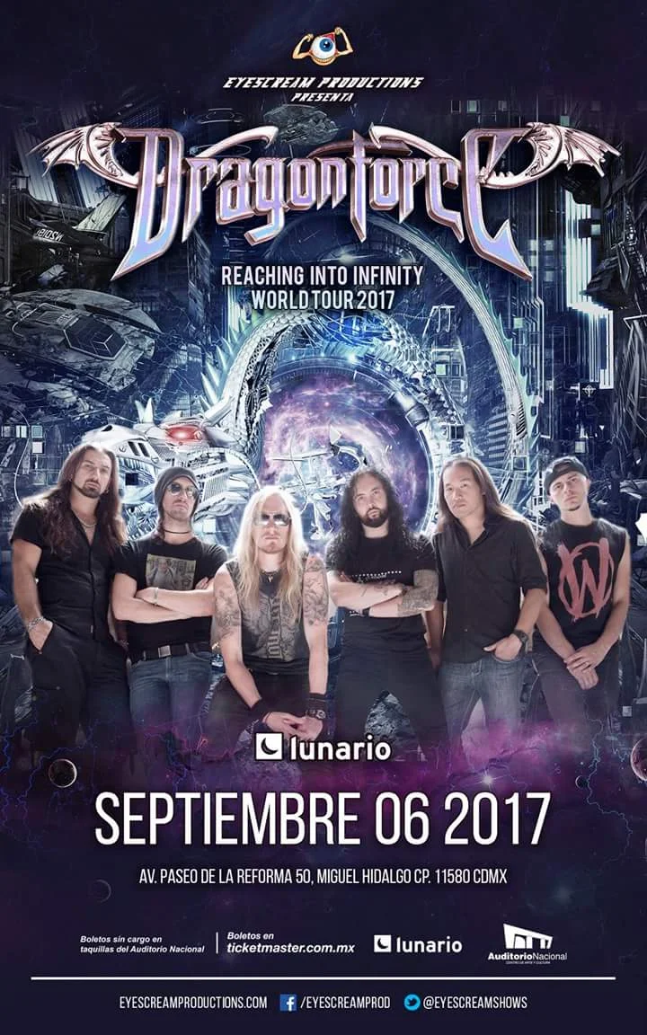 Dragonforce está de regreso en CDMX en el Lunario
