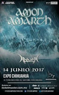 Por primera vez en Chihuahua Amon Amarth a lado de Abbath este 14 de junio en Expo Chihuahua