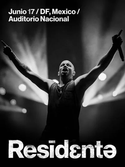 Residente en el Auditorio Nacional