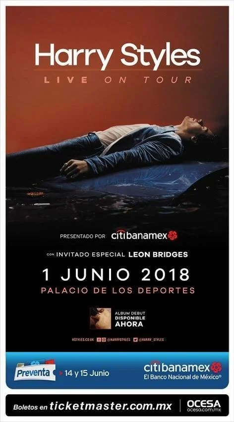 Harry Styles  Llegará con su tour a la Cd de México.