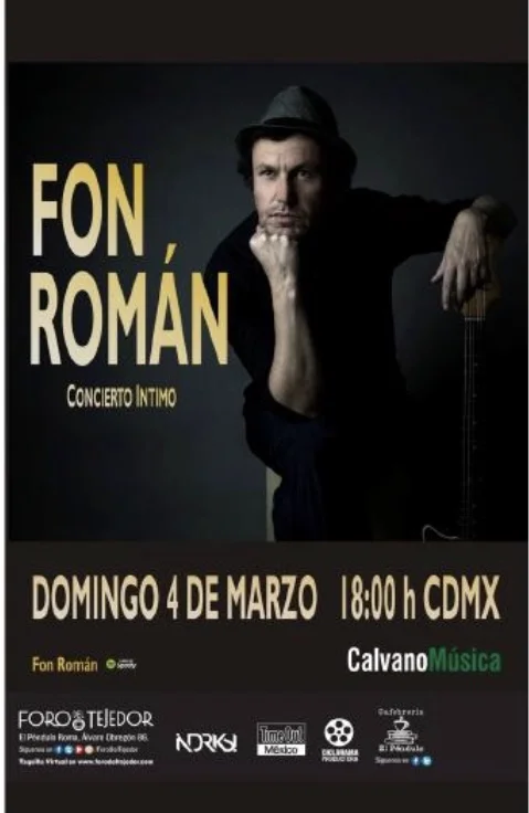 FON ROMÁN CONCIERTO ÍNTIMO 