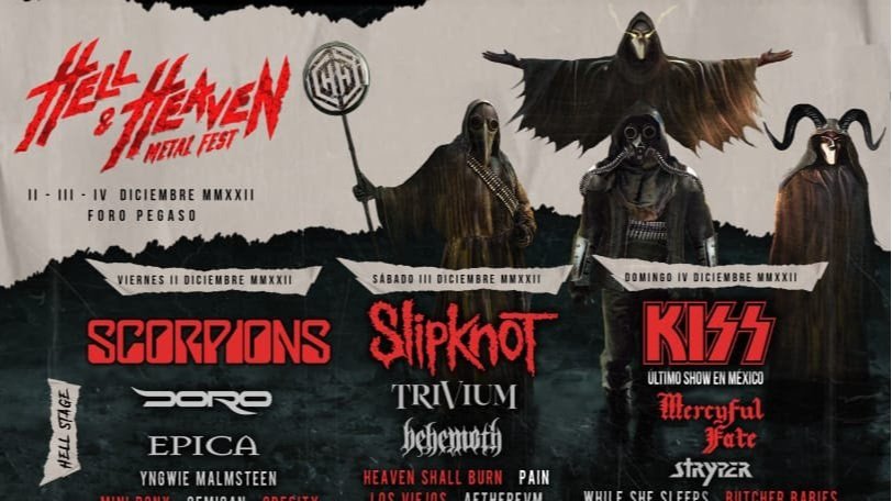 HELL AND HEAVEN METAL FEST 2022 AÑADE NUEVOS ARTISTAS PARA CONFIRMARSE COMO EL MEJOR FESTIVAL DEL 2022