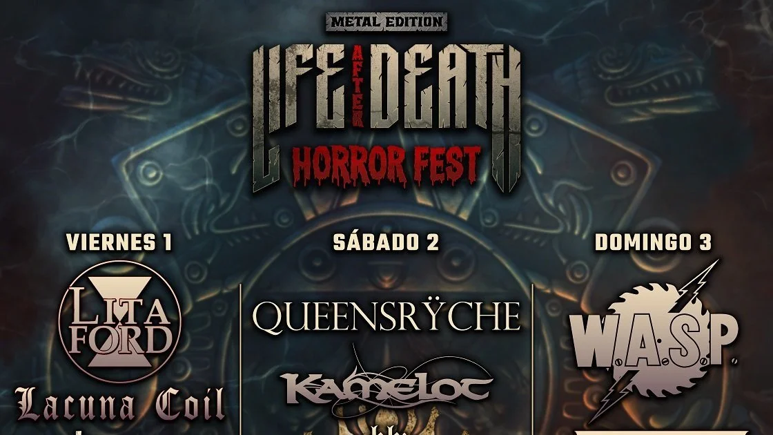 LITA FORD, ACCEPT, LACUNA COIL, SARATOGA Y MUCHOS MAS SE UNEN AL EPICO CARTEL DEL LIFE AFTER DEATH HORROR FEST