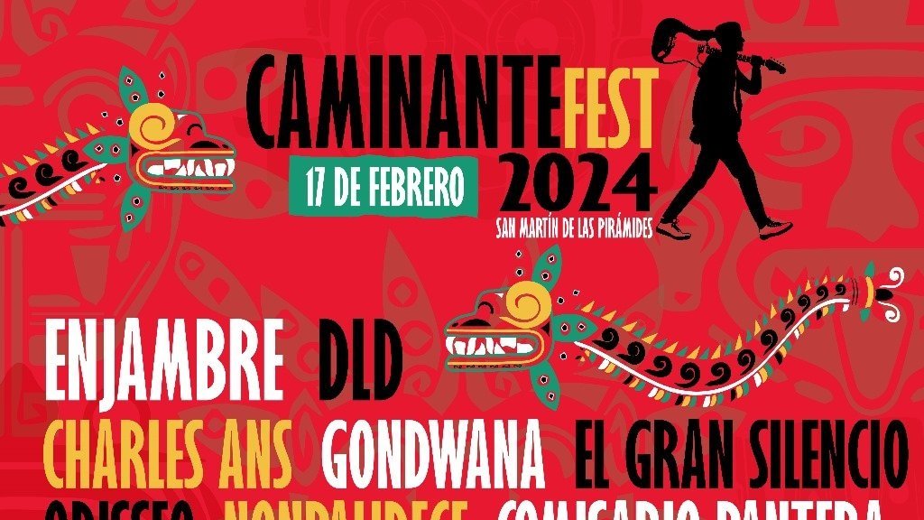 EL CAMINANTE FEST 2024 SU QUINTA EDICIÓN EN TEOTIHUACAN