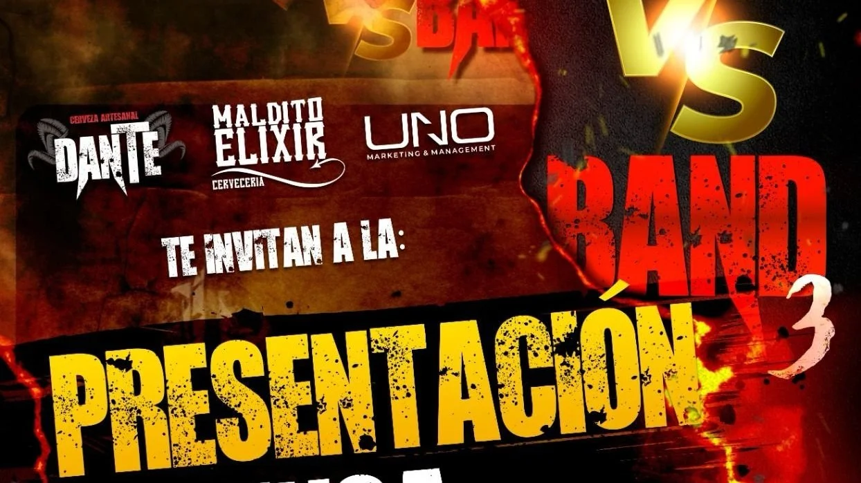 CERVECERÍA MALDITO ELIXIR PRESENTA "VSBAND