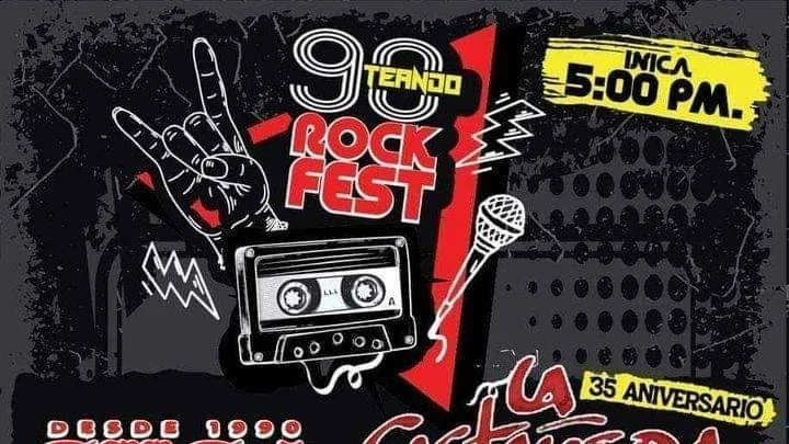ROCK FEST, REUNIRÁ A LAS BANDAS MÁS EMBLEMÁTICAS DEL ROCK EN MÉXICO.