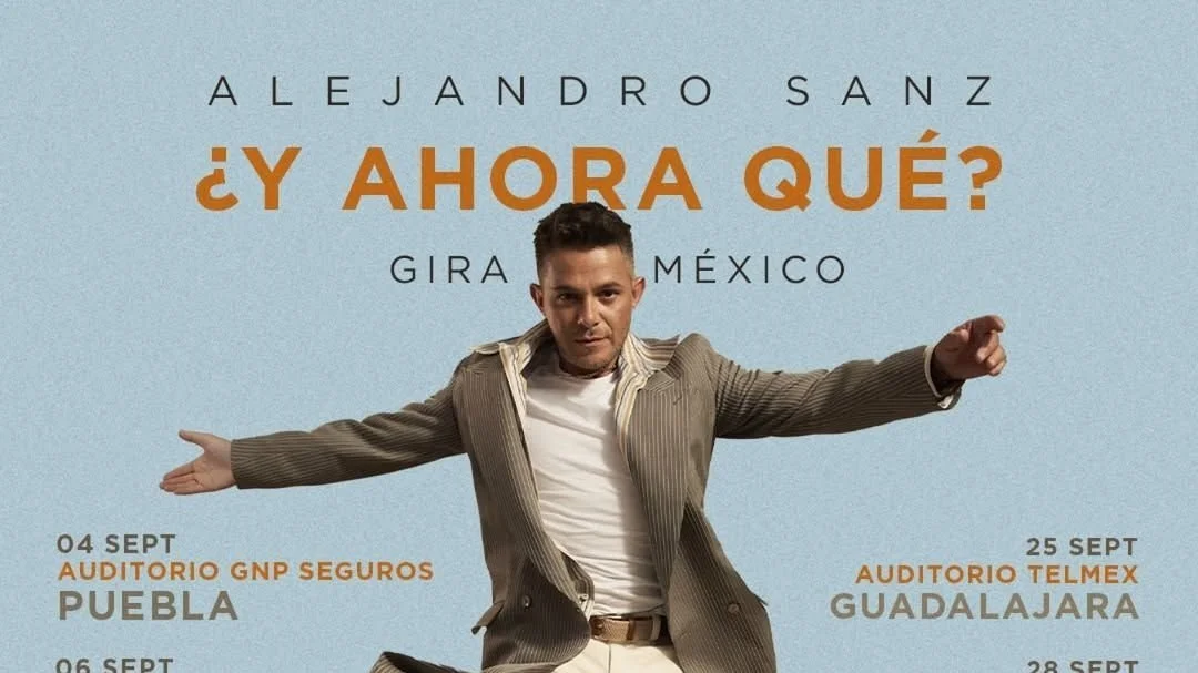 Gira de Alejandro Sanz en CDMX