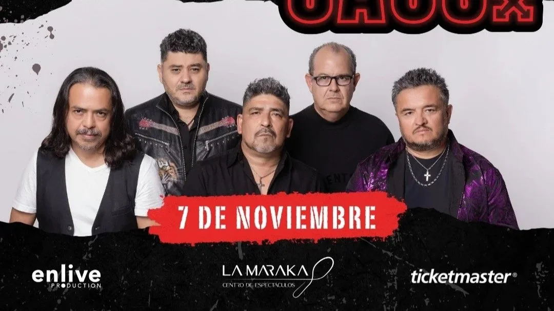 CAOS Y LOS AMANTES DE LOLA: DOS LEYENDAS DEL ROCK MEXICANO EN LA MARAKA ESTE 07 DE NOVIEMBRE