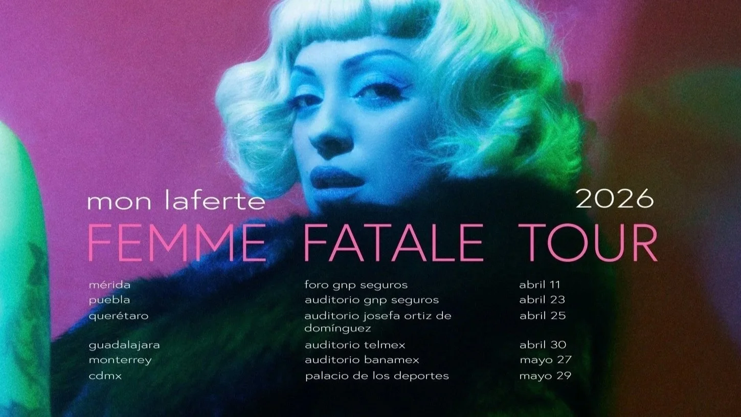 Mon Laferte 11 de abril en Merida!! 