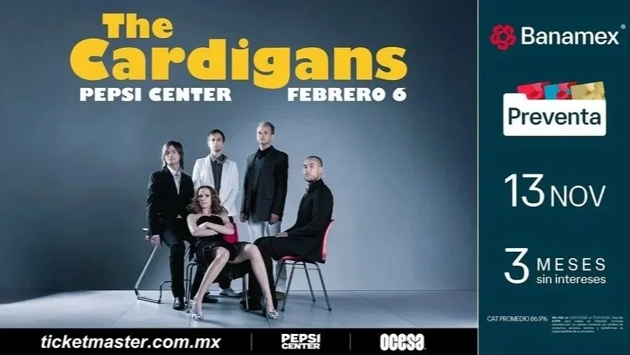 The Cardigans en CDMX!!