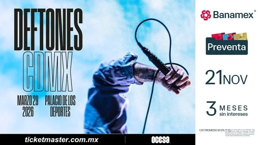 Deftones en CDMX!