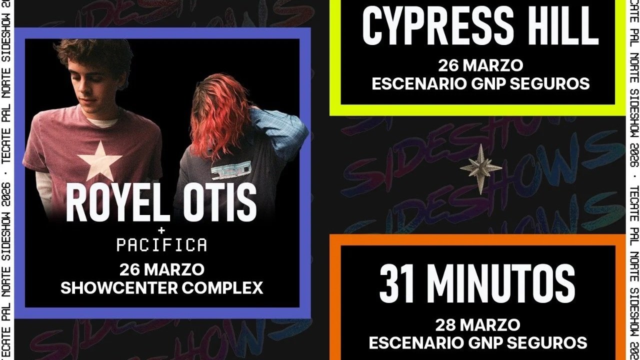 ¡LLEGAN LOS SIDESHOWS EXCLUSIVOS DE TECATE PA’L NORTE 2026!