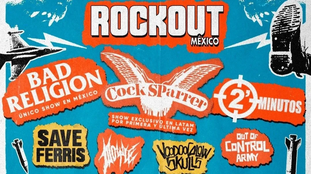 BAD RELIGION, 2 MINUTOS Y COCK SPARRER ENCABEZAN ROCKOUT 2026