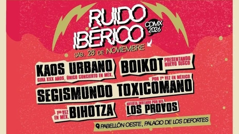 EL RUIDO IBÉRICO, UN FESTIVAL QUE REUNIRÁ A L PUNK Y HARDCORE DE ESPAÑA