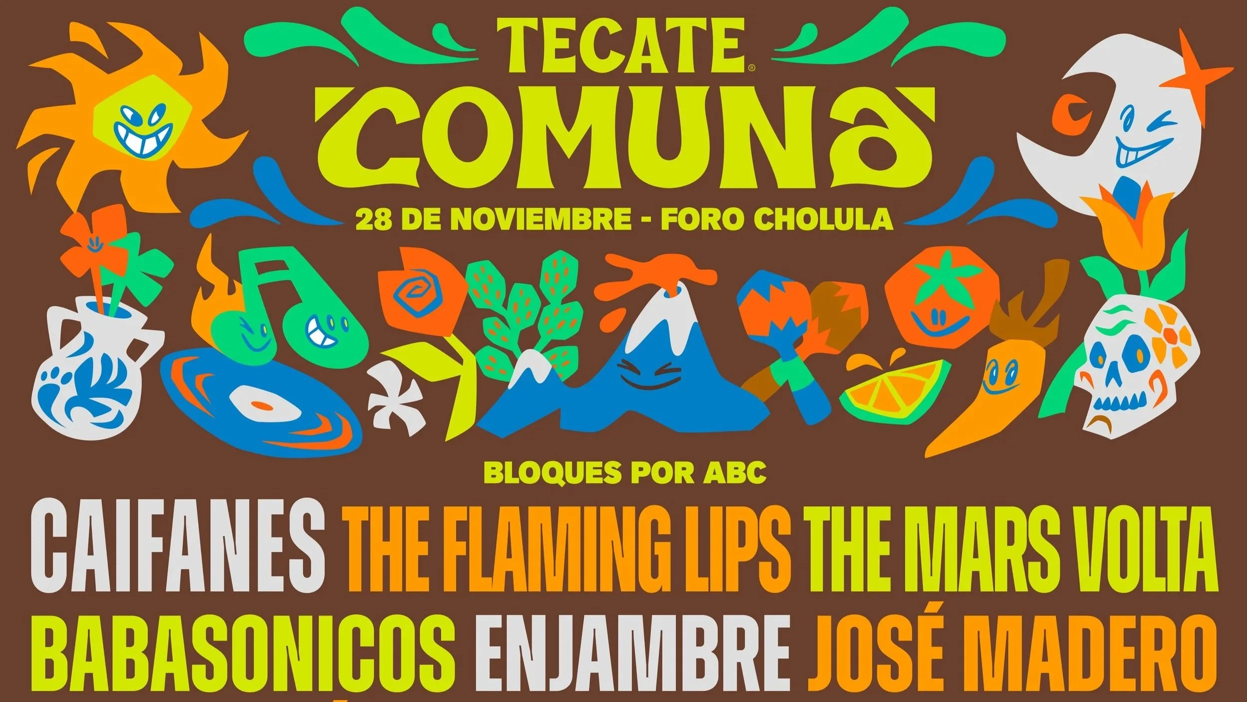TECATE COMUNA 2026 EL LATIDO MUSICAL MÁS GRANDE DE PUEBLA 
