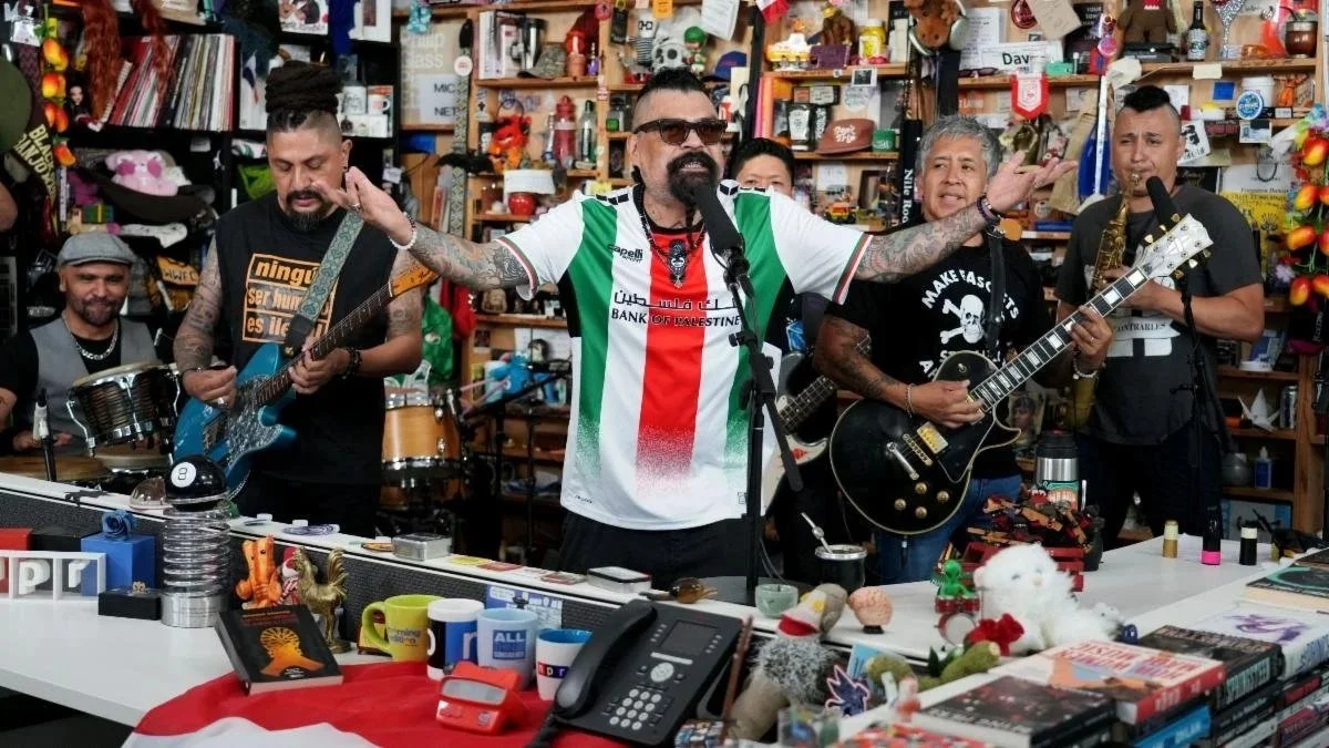 PANTEÓN ROCOCÓ  DEBUTA EN «TINY DESK» DE NPR MUSIC  