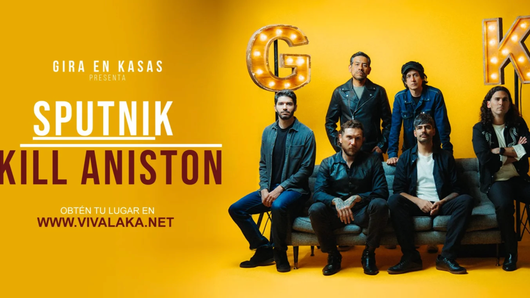 KILL ANISTON FULL BAND Y SPUTNIK LLEVAN EL ROCK A LAS CASAS DE SUS FANS