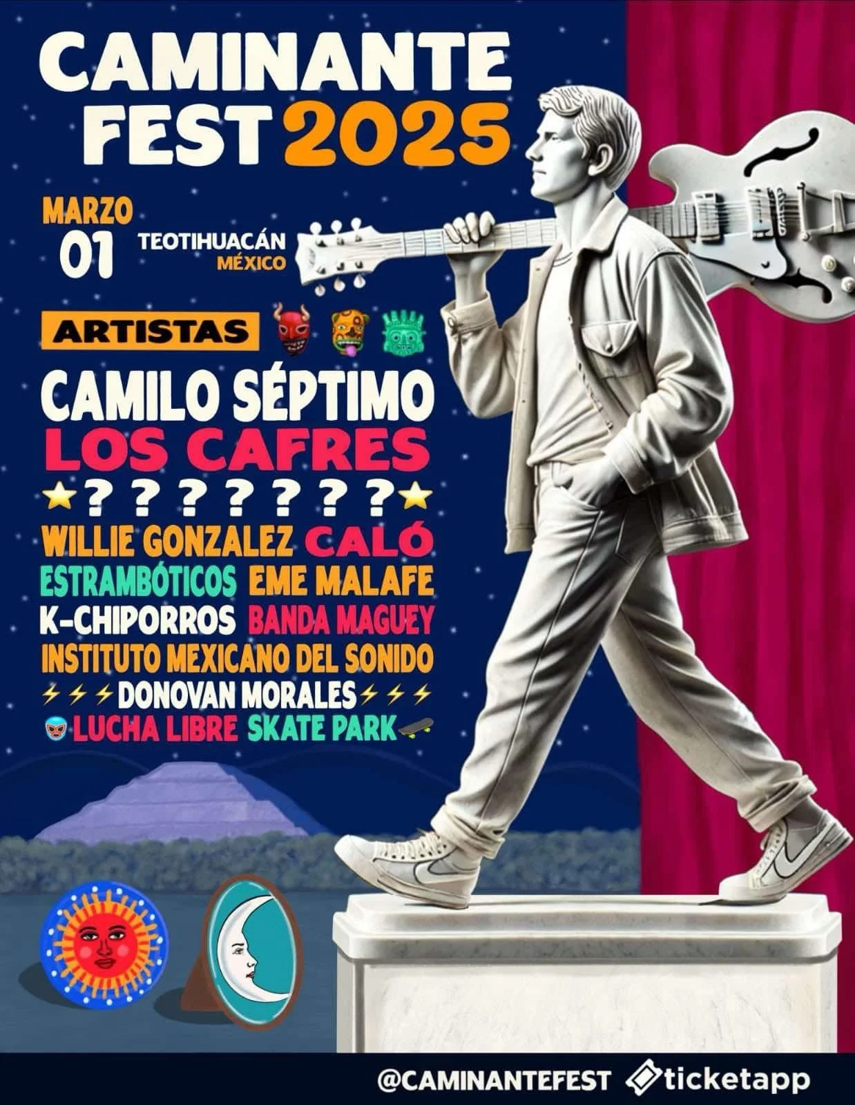 EL FESTIVAL CAMINANTE FEST 2025 HA DEVELADO SU CARTEL Entrevistas ...