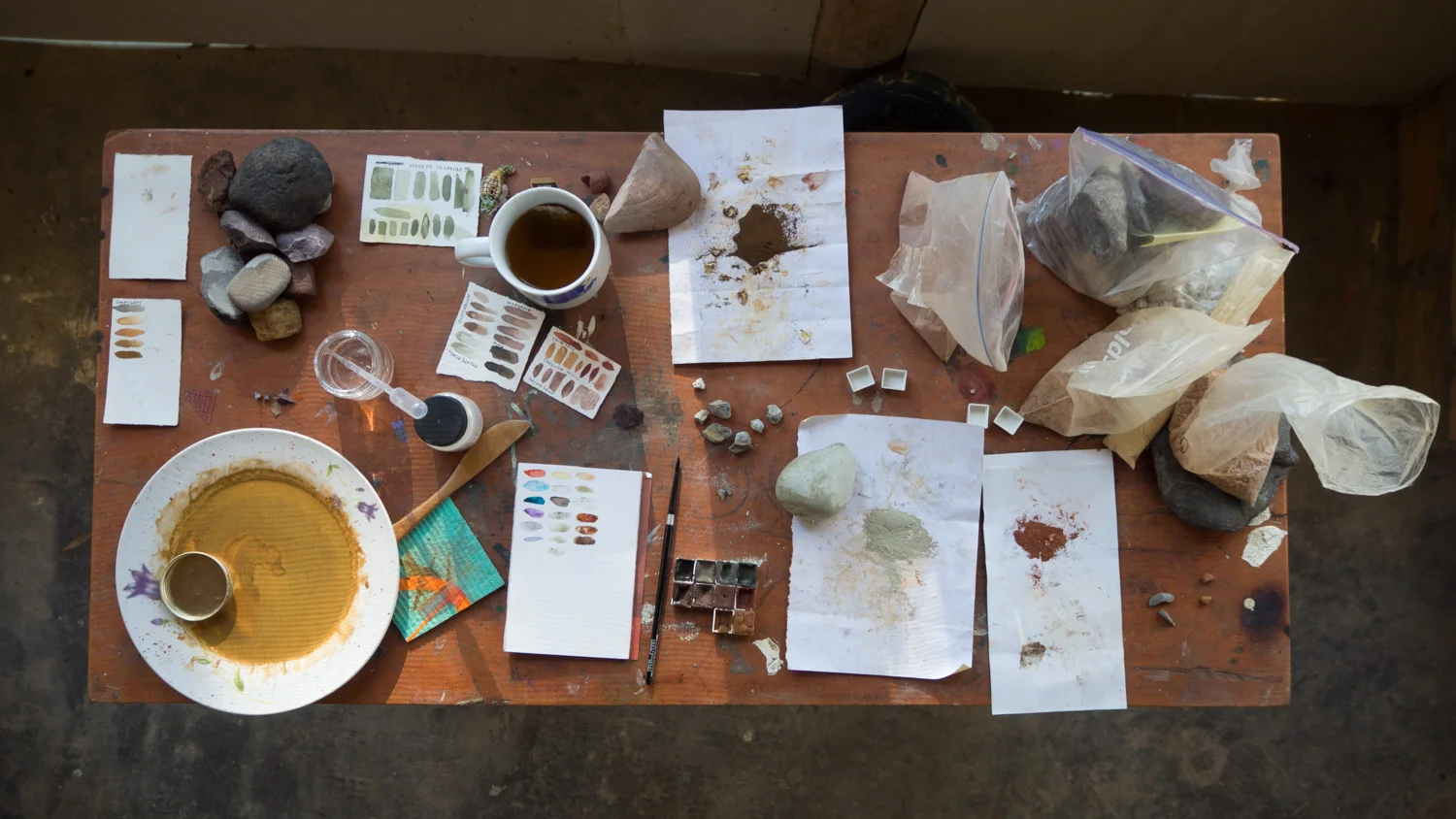 Paint making process