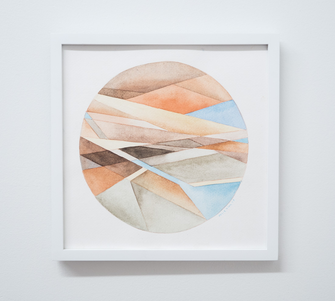 Abrase, 11” x 11” framed - $300